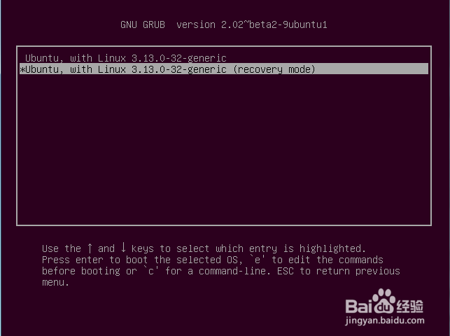 Ubuntu14.04 重置密码