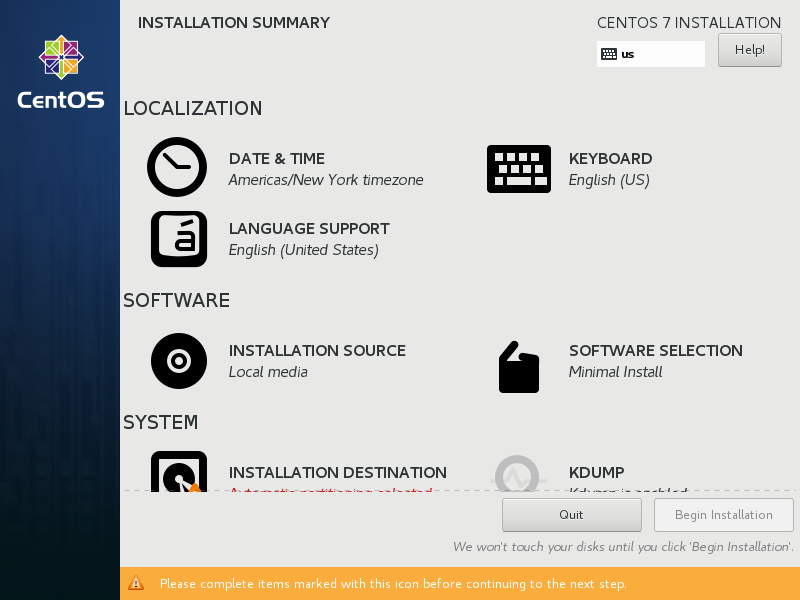 CentOS 7.6系统安装配置图解教程