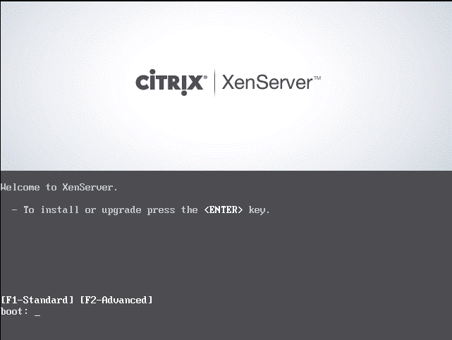 XenServer 7.x安装教程