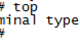 解决linux top命令提示的unknown terminal type的问题