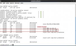 CentOS 6.x 配置 iptables 防火墙操作实例（启、停、开、闭端口）